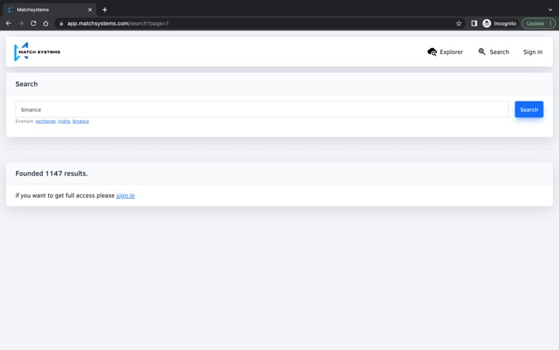Match Systems – screenshot 3