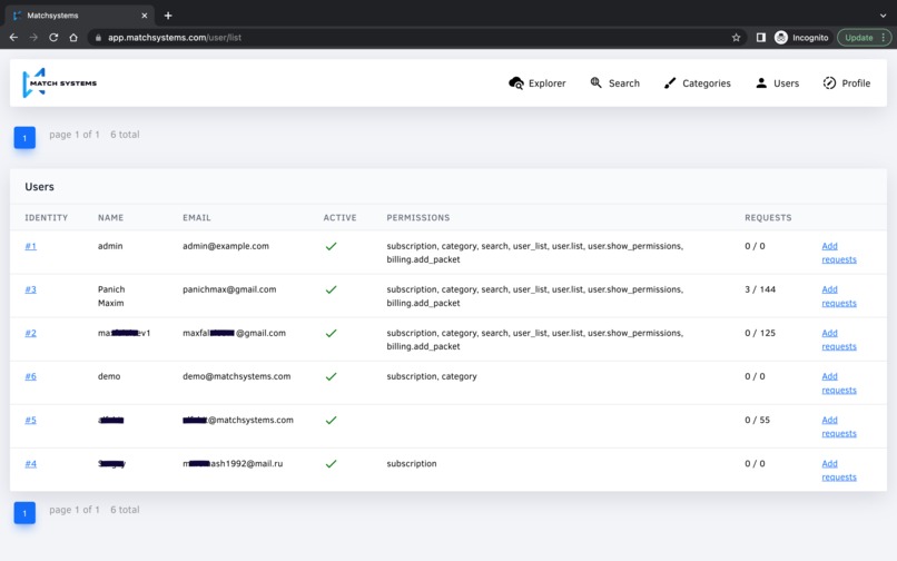 Match Systems – screenshot 8