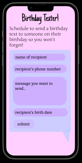 Bday Texter – screenshot 4