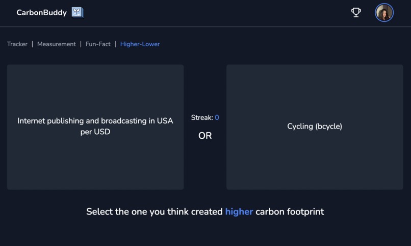 Carbon Buddy – screenshot 2