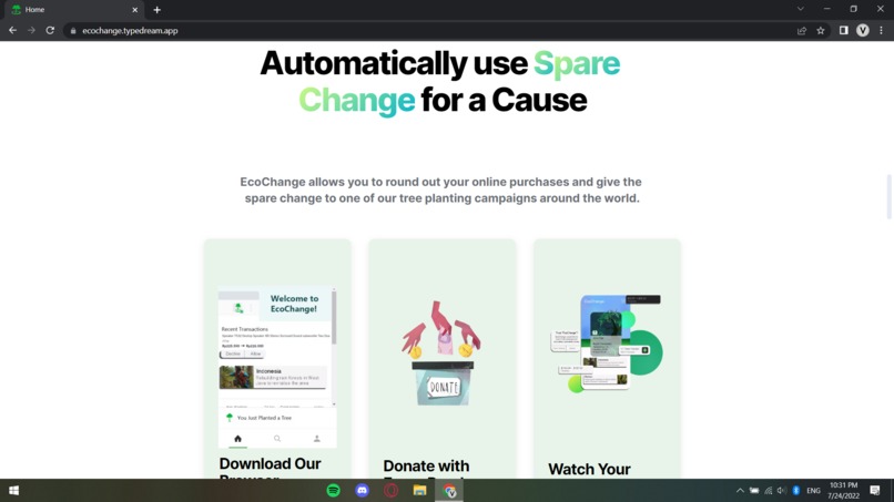 EcoChange – screenshot 2