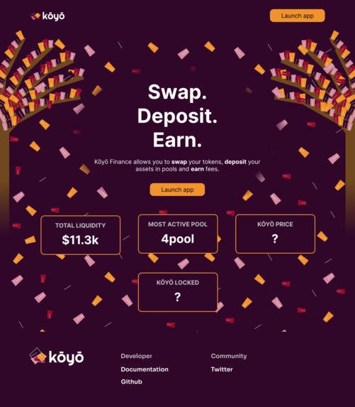 Kōyō Finance – screenshot 1