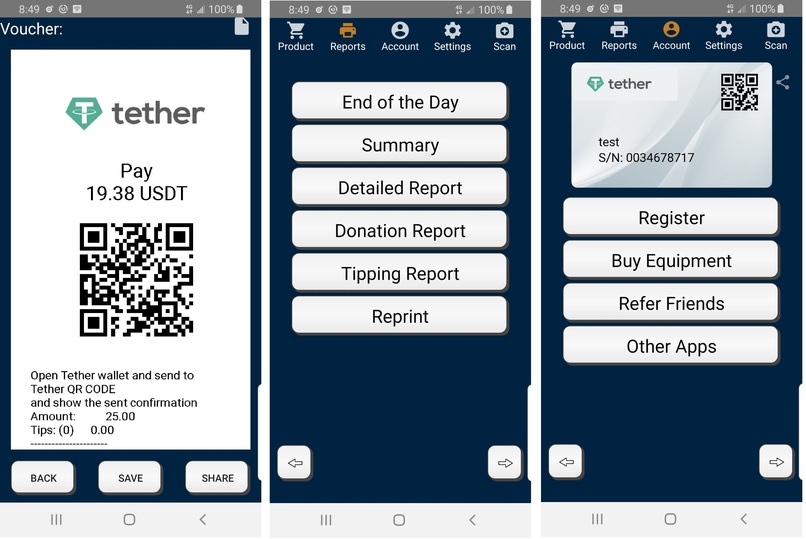 USDT Point of Sale – screenshot 3