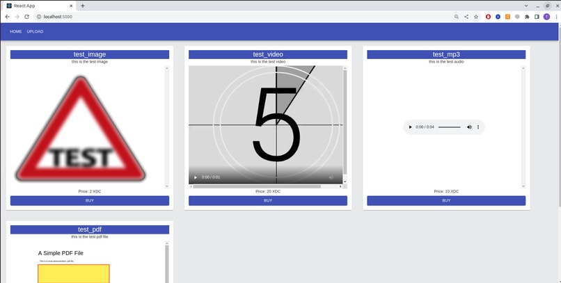 XDC Fileshope – screenshot 2
