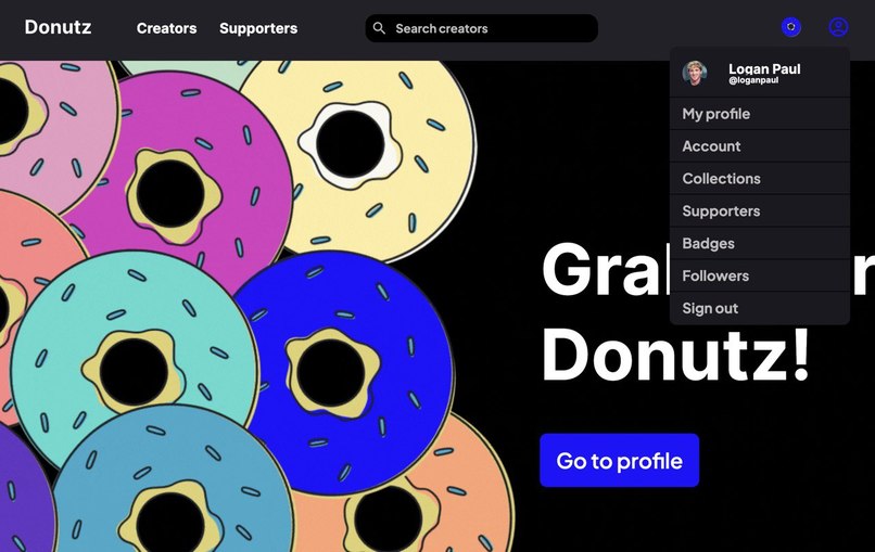 Crypto Donutz - Let’s change the way crypto donations work – screenshot 4