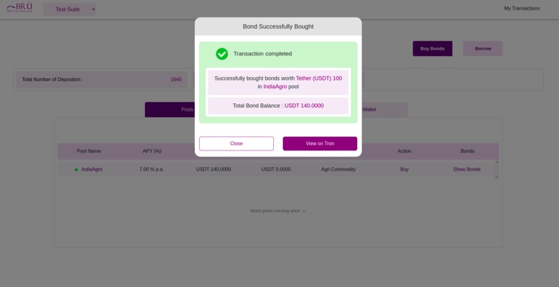 Brú Finance – screenshot 3