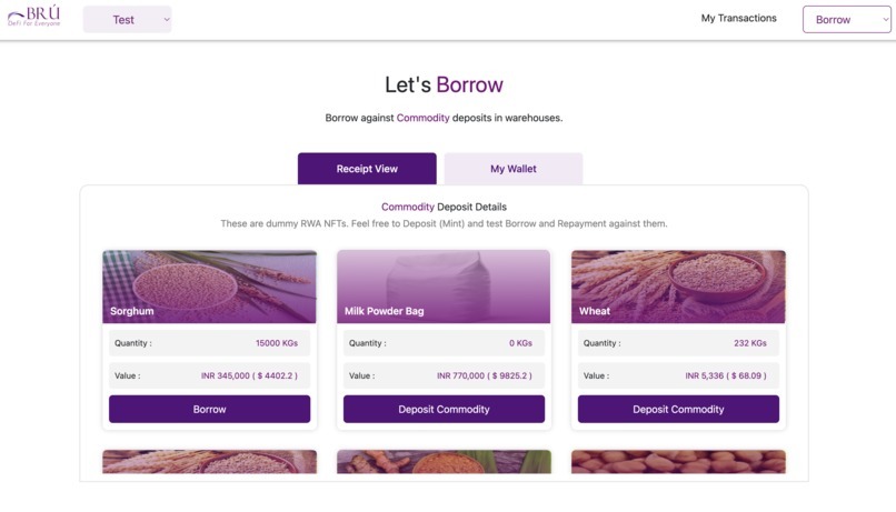 Brú Finance – screenshot 2