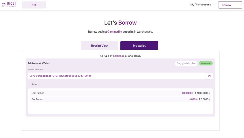 Brú Finance – screenshot 3