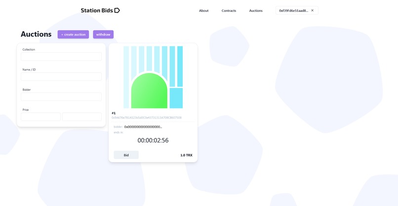 Station Bids – screenshot 2