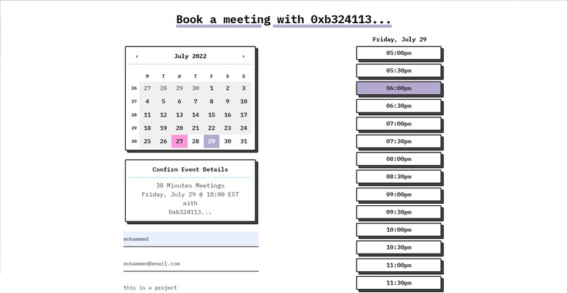 Calendar me  – screenshot 2