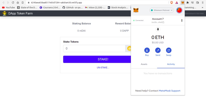 DEFI – screenshot 2