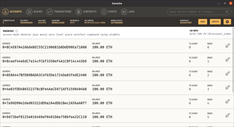DEFI – screenshot 3