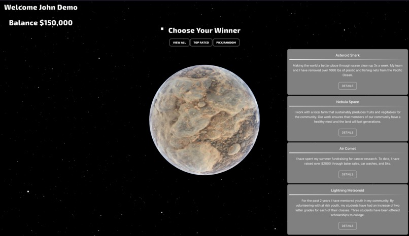 Giving Galaxy – screenshot 4