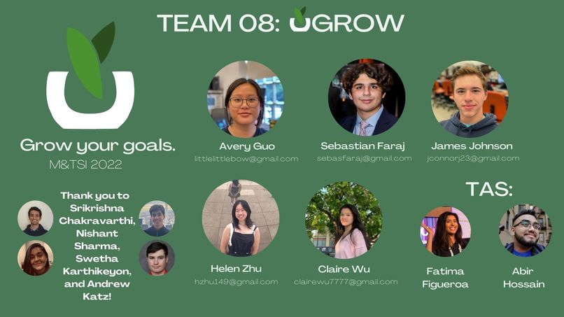 Team 8: uGrow – screenshot 1