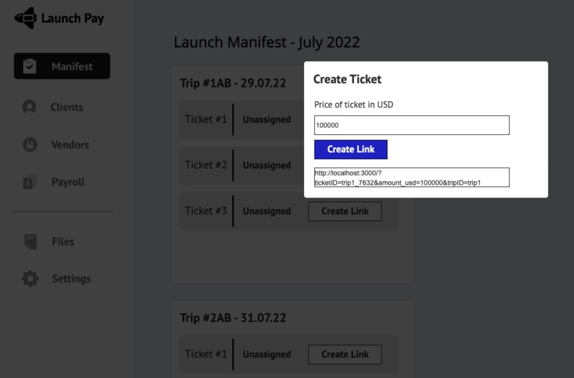 Launch Pay – screenshot 3