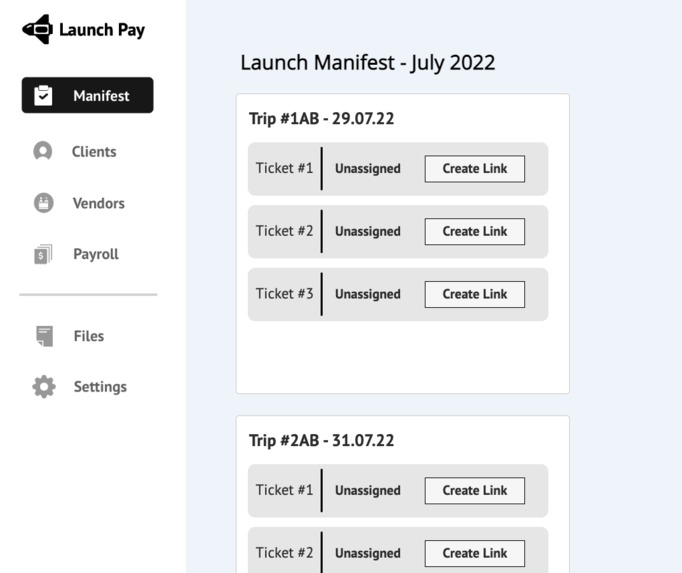 Launch Pay – screenshot 1