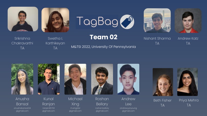 Team 02 - TagBag – screenshot 1