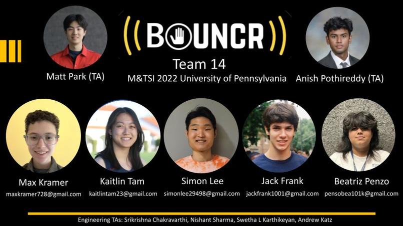 Team 14 - Bouncr – screenshot 1