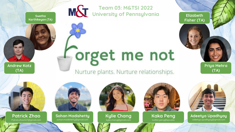 Team 03 - Forget Me Not – screenshot 1