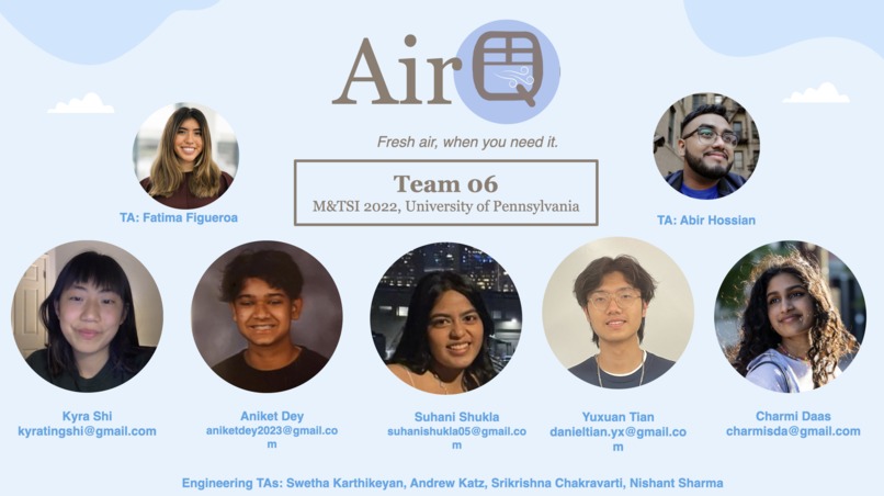 Team 06: AirQ – screenshot 1