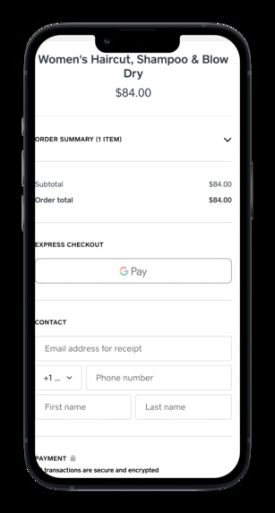Booking app for retail businesses – screenshot 7