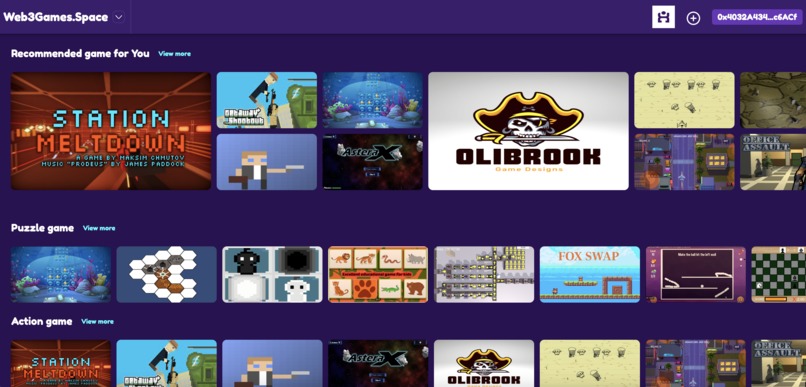 Web3Games.space – screenshot 4