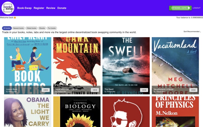 Book Swap – screenshot 8