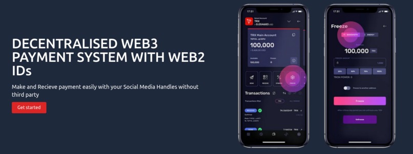 web2 social integration to web3 – screenshot 1