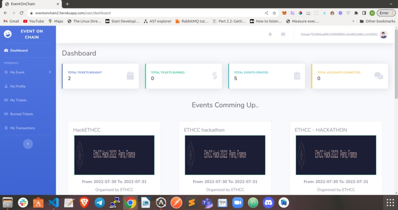 EventOnChain – screenshot 6