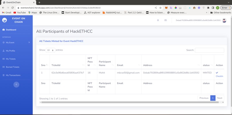 EventOnChain – screenshot 8