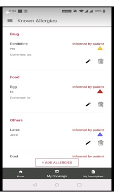 Health services & Medical outcome monitoring – screenshot 6
