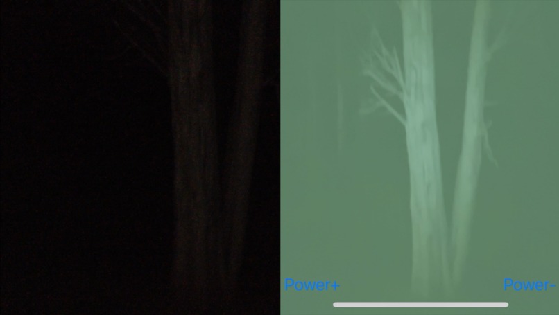 Camp Helper(Night Vision App)(Team 19/The helpers) – screenshot 1
