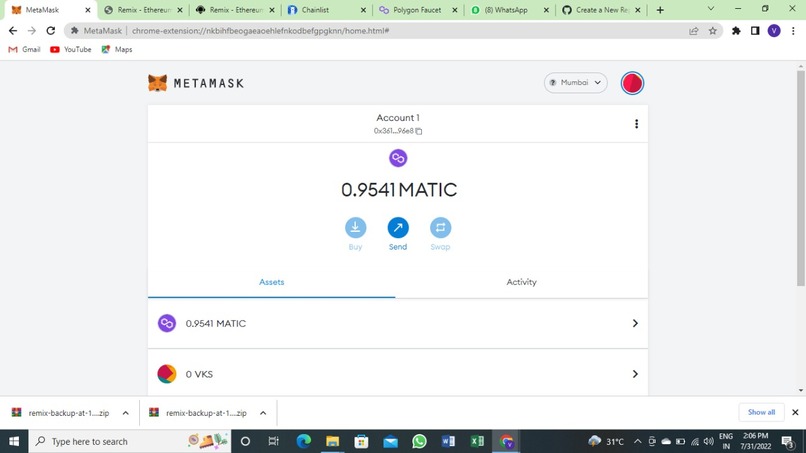 VKS TOKEN – screenshot 1
