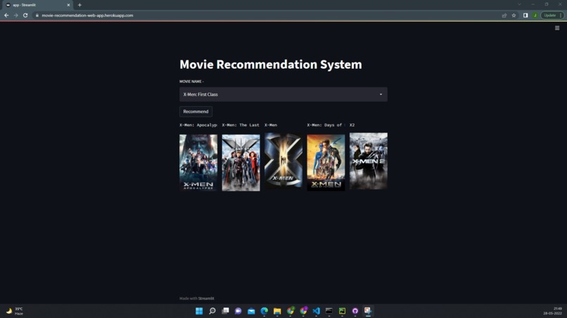 Metflix – screenshot 2