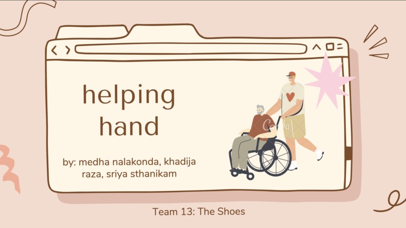 Helping Hands: Team 13, The Shoes – screenshot 1