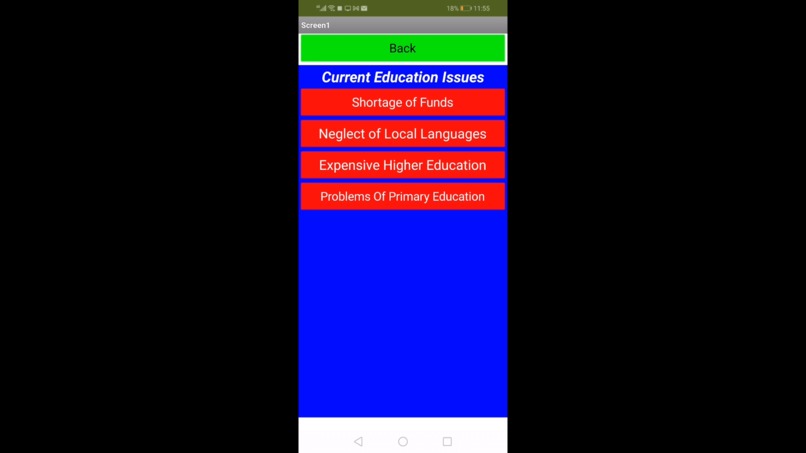 Education Issues – screenshot 2