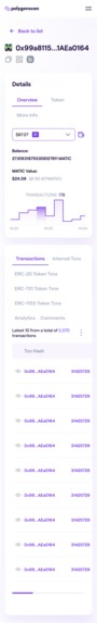 Transaction Explorer Polygon – screenshot 4