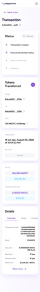 Transaction Explorer Polygon – screenshot 5