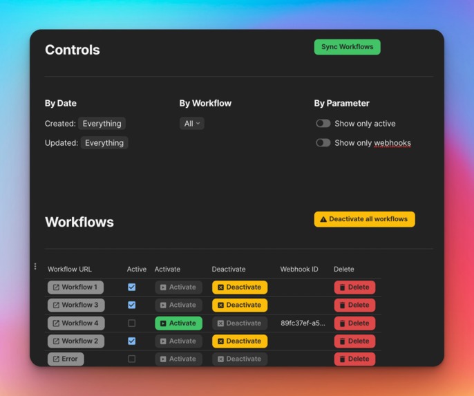 n8n for Coda – screenshot 1