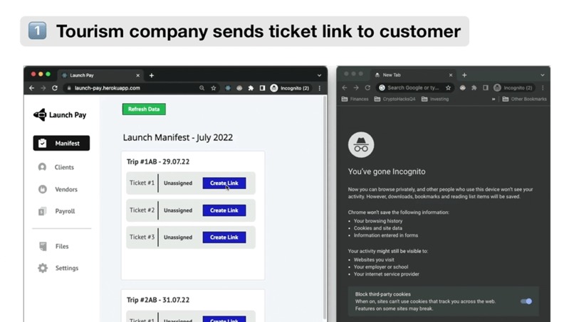 Launch Pay – screenshot 2