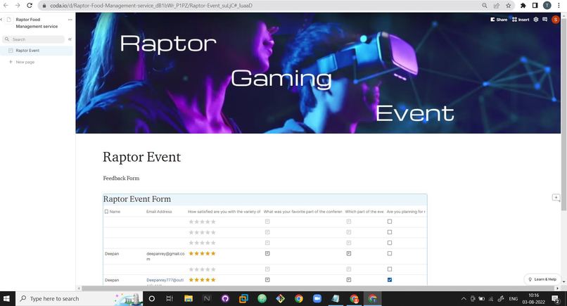 Andriod feedback form apk – screenshot 2