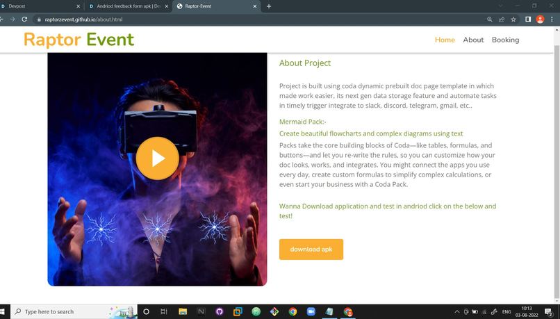 Andriod feedback form apk – screenshot 3
