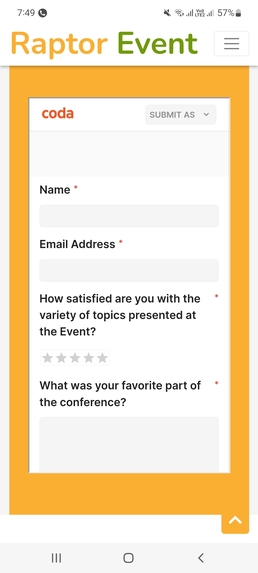 Andriod feedback form apk – screenshot 4