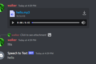 Discord Audio Bot