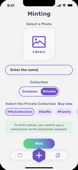 Minter Guru - the dApp to immortalize your memories – screenshot 4