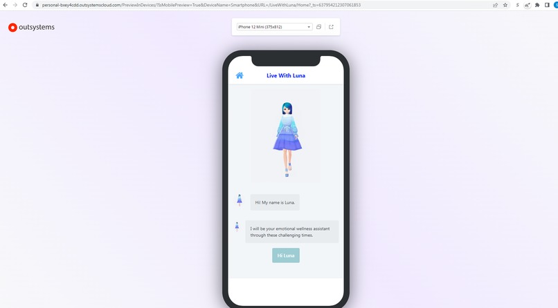 Live With Luna! – screenshot 1