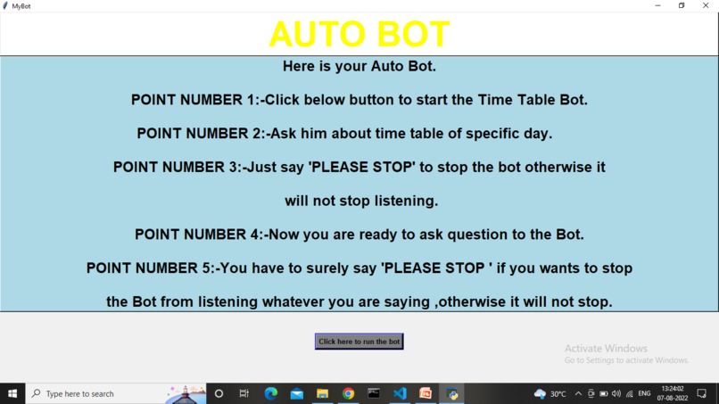 Audio Chatbot named CHARLIE – screenshot 1