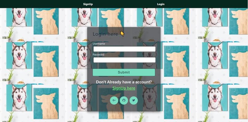 Pet Blog – screenshot 1