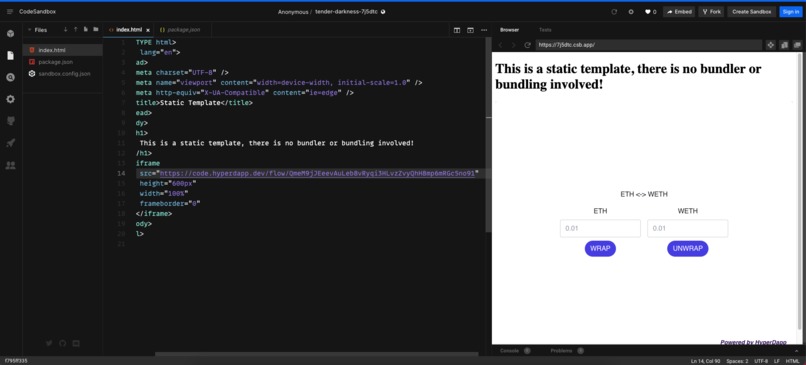 HyperDapp – screenshot 4
