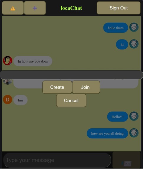 locaChat – screenshot 3